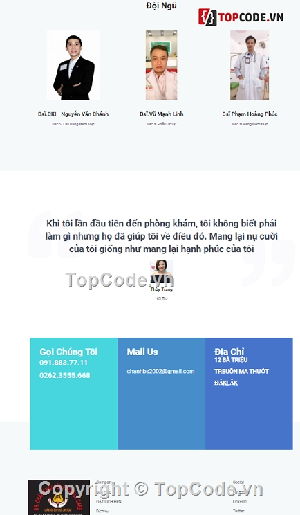 Web phòng khám nha khoa,Web đặt lịch khám online,website phòng khám nha khoa,web phòng khám nha khoa